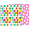 Pebbles - Happy Hooray Collection - 12 x 12 Double Sided Paper - Beary Sweet