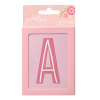 Pebbles - Special Delivery Collection - Girl - ABC Cards