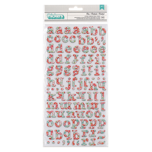Pebbles - Garden Party Collection - Thickers - Printed Chipboard - Bliss