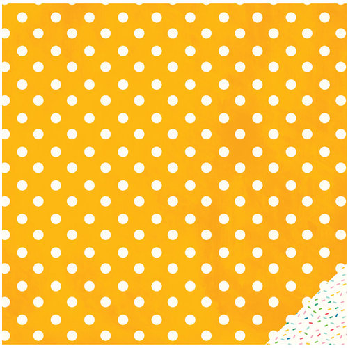 Pebbles - Birthday Wishes Collection - 12 x 12 Double Sided Paper - Sprinkles