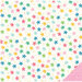Pebbles - Birthday Wishes Collection - 12 x 12 Double Sided Paper - Confetti