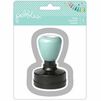 Pebbles - Birthday Wishes Collection - Self-Inking Stamp - Thanks