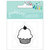 Pebbles - Birthday Wishes Collection - Clear Acrylic Stamp - Cupcake