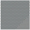 Pebbles - Homemade Collection - 12 x 12 Double Sided Paper - Grey Whimsy