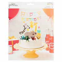 Pebbles - Happy Hooray Collection - Cake Toppers