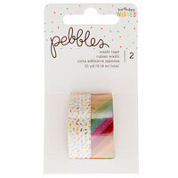 Pebbles - Happy Hooray Collection - Washi Tape