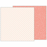 Pebbles - Night Night Collection - 12 x 12 Double Sided Paper - Snuggle Time