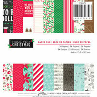 Pebbles - Home For Christmas Collection - 6 x 6 Paper Pad