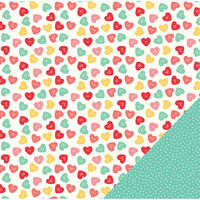 Pebbles - We Go Together Collection - 12 x 12 Double Sided Paper - U R Sweet
