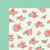 Pebbles - Cottage Living Collection - 12 x 12 Double Sided Paper - Dotted Blossoms