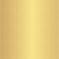 Pebbles - Cottage Living Collection - 12 x 12 Paper with Foil Accents - Gold Chevron