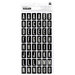Pebbles - Cottage Living Collection - Thickers - Chipboard - Imprint - Black and White