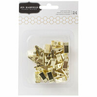 Pebbles - Cottage Living Collection - Gold Metal Clips