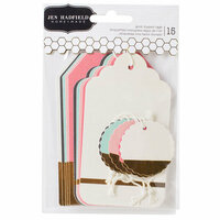 Pebbles - Cottage Living Collection - Gold Dipped Tags