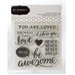 Pebbles - Cottage Living Collection - Clear Acrylic Stamps