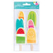 Pebbles - Fun In The Sun Collection - Popsicle Cards