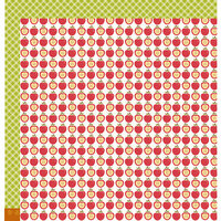 Pebbles - Harvest Collection - 12 x 12 Double Sided Paper - Apple Crisp