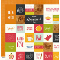 Pebbles - Harvest Collection - 12 x 12 Double Sided Paper - From My Kitchen To Yours