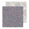 Pebbles - Patio Party Collection - 12 x 12 Double Sided Paper - Scattered Posies