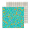 Pebbles - Patio Party Collection - 12 x 12 Double Sided Paper - Glow