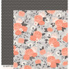 Pebbles - DIY Home Collection - 12 x 12 Double Sided Paper - Blossoms