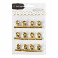 Pebbles - DIY Home Collection - Gold Clips