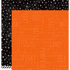 Pebbles - Boo Collection - Halloween - 12 x 12 Double Sided Paper - Spooky