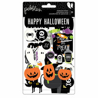 Pebbles - Boo Collection - Halloween - Chipboard Stickers