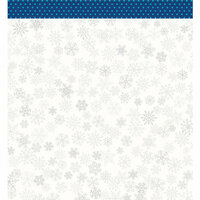 Pebbles - Winter Wonderland Collection - Christmas - 12 x 12 Double Sided Paper - Flurries