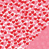 Pebbles - Be Mine Collection - 12 x 12 Double Sided Paper - Love Is In The Air