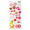 Pebbles - Be Mine Collection - Cardstock Stickers
