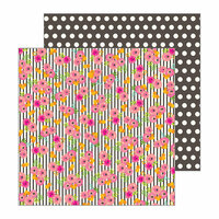 Pebbles - Patio Party Collection - 12 x 12 Double Sided Paper - Tablescape
