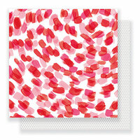 Pebbles - Everyday Collection - 12 x 12 Double Sided Paper - Brush Strokes