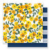 Pebbles - Everyday Collection - 12 x 12 Double Sided Paper - Sunny Blossoms
