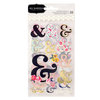Pebbles - Everyday Collection - Cardstock Stickers with Foil Accents - Ampersand