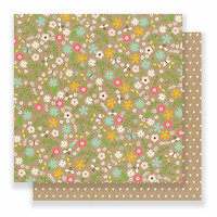 Pebbles - Spring Fling Collection - 12 x 12 Double Sided Paper - Spring Fling
