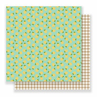 Pebbles - Spring Fling Collection - 12 x 12 Double Sided Paper - Blossoms