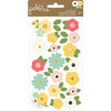 Pebbles - Spring Fling Collection - Puffy Stickers - Flowers