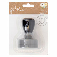 Pebbles - Spring Fling Collection - Self-Inking Stamp - Heart