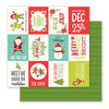 Pebbles - Holly Jolly Collection - Christmas - 12 x 12 Double Sided Paper - Happy Holidays