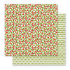 Pebbles - Holly Jolly Collection - Christmas - 12 x 12 Double Sided Paper - Holly