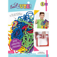 Colorbok - Sew Cute Collection - Sewing Kits - Loom Loop Refill - Primary Colors