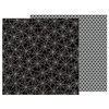 Pebbles - Trick or Treat Collection - Halloween - 12 x 12 Double Sided Paper - Spider Web