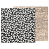 Pebbles - Warm and Cozy Collection - 12 x 12 Double Sided Paper - Leaf Toss