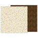 Pebbles - Warm and Cozy Collection - 12 x 12 Double Sided Paper - Daisy