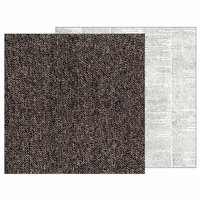 Pebbles - Warm and Cozy Collection - 12 x 12 Double Sided Paper - Tweed