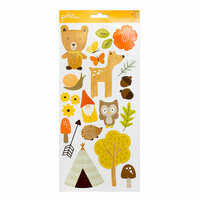 Pebbles - Woodland Forest Collection - Cardstock Stickers - Icons
