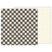 Pebbles - Simple Life Collection - 12 x 12 Double Sided Paper - Buffalo Check