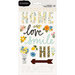 Pebbles - Simple Life Collection - Puffy Stickers