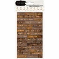 Pebbles - Simple Life Collection - Cardstock Stickers - Words